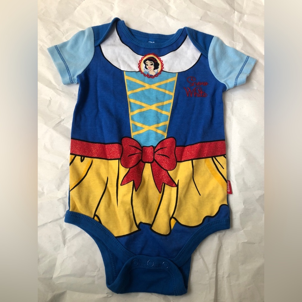 SNOW WHITE ONESIE 12M